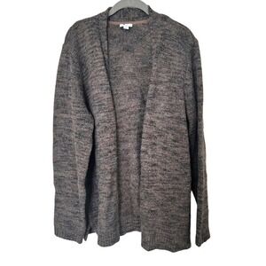 J.Jill Open Front Cable Knit Cardigan Size XL Tall